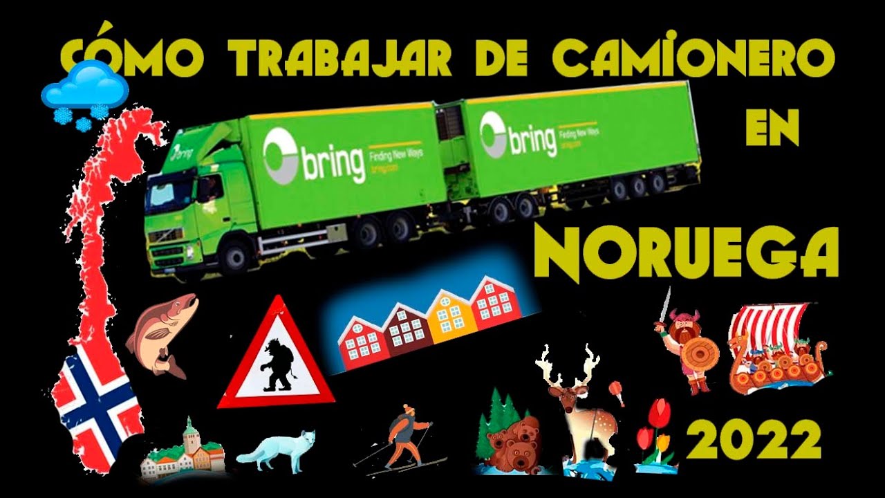 Cómo trabajar de camionero en Noruega (2022)