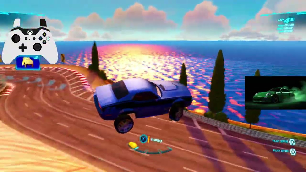 cars 2 casino tour redline rod 9 laps