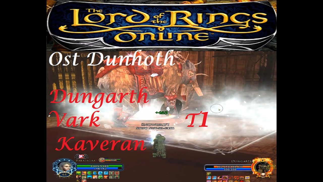 LOTRO: Ost Dunhoth: Mumaks - Dungarth - Vark - Kaveran: Rune-keeper dps ( Mordor server )