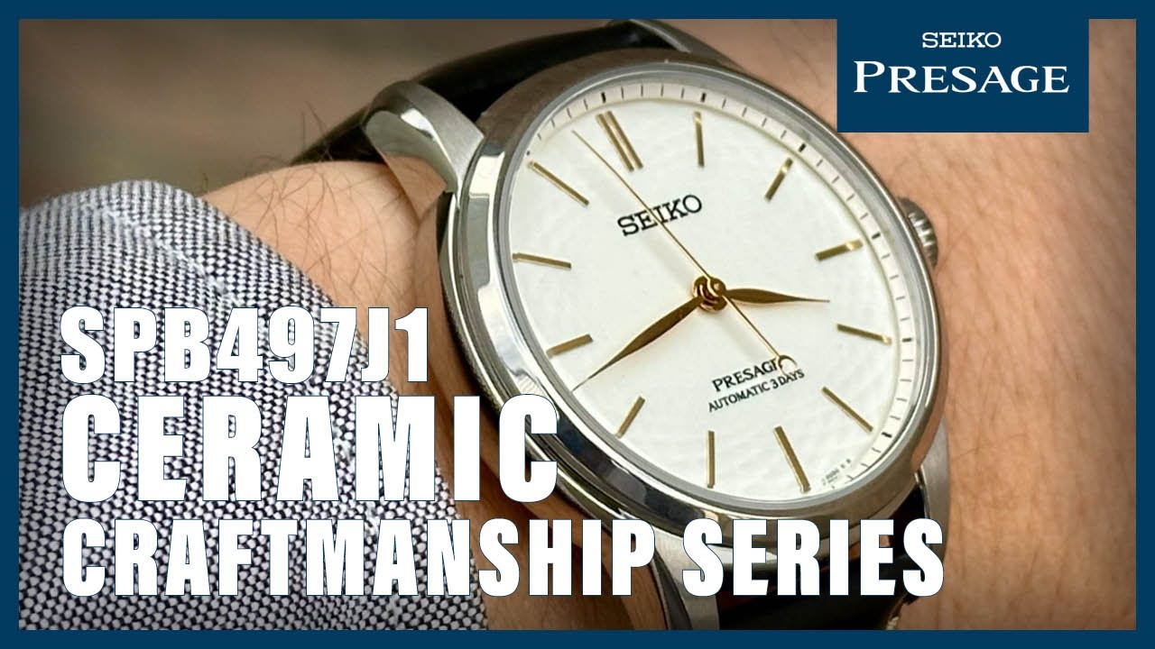 Unboxing The New Seiko Presage SPB497J1 Craftmanship Series