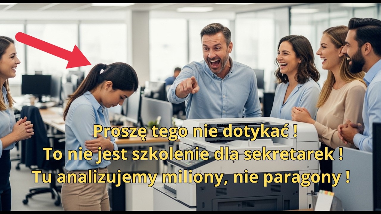 Zlekceważyli nową  pracownicę w biurze… Dopiero później zrozumieli, kogo reprezentuje !