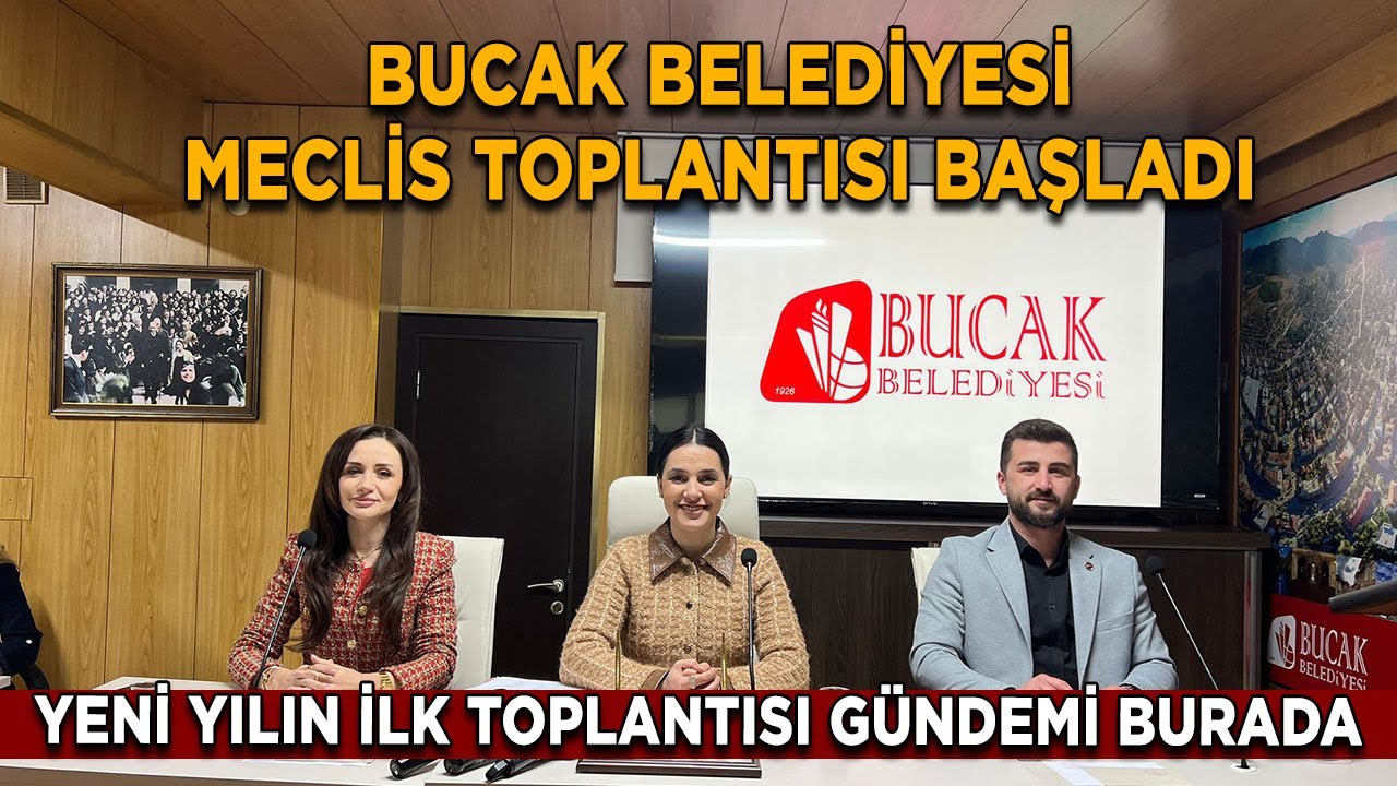 Bucak Belediye Meclisi 2026 Ocak Ayı Olağan Toplantısı | Canlı