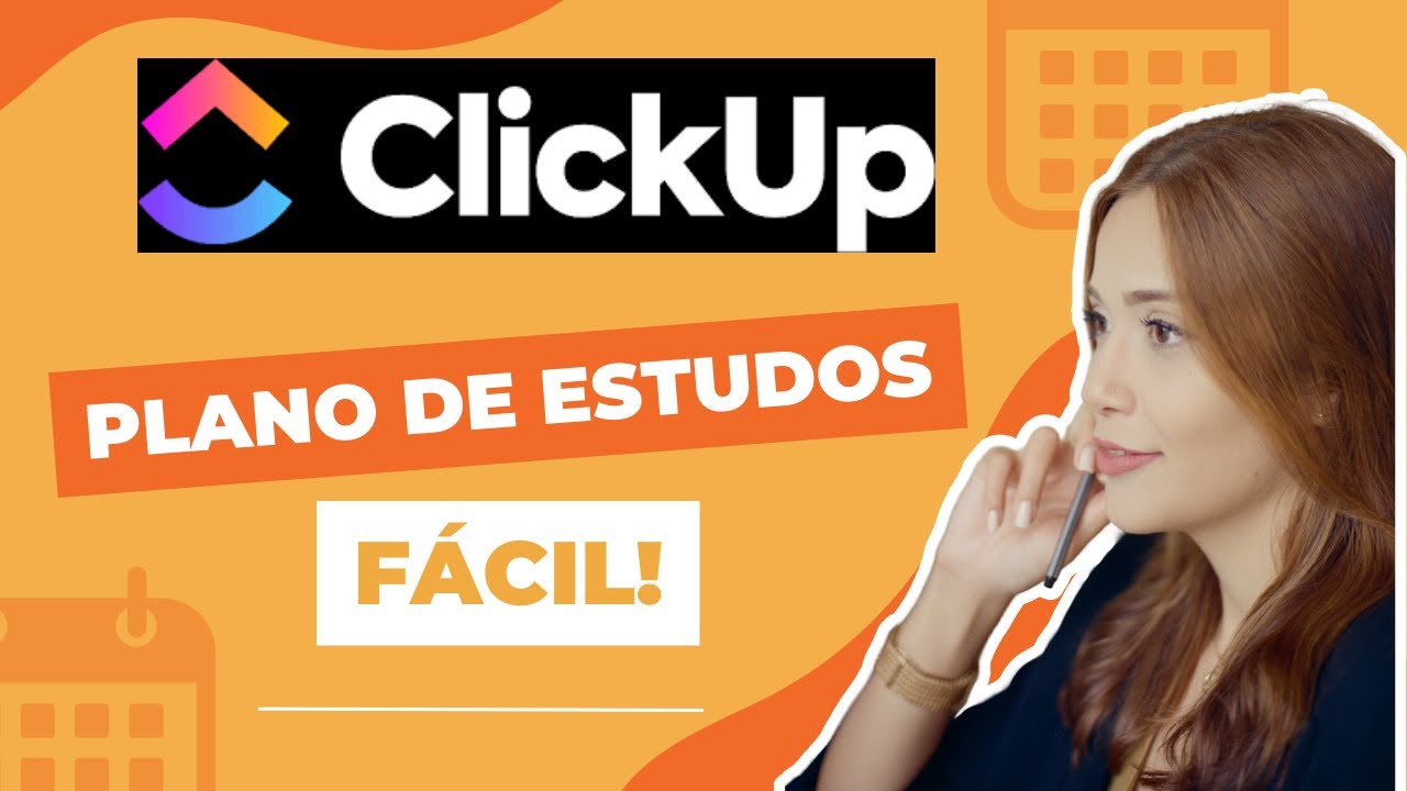 Plano de estudo no ClickUp
