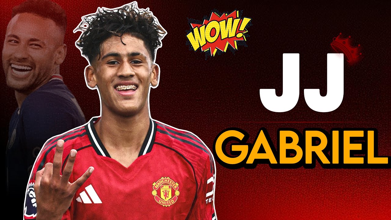 JJ Gabriel 🔴 New Centre-Forward SENSATION from Manchester United&rsquo;s Academy !