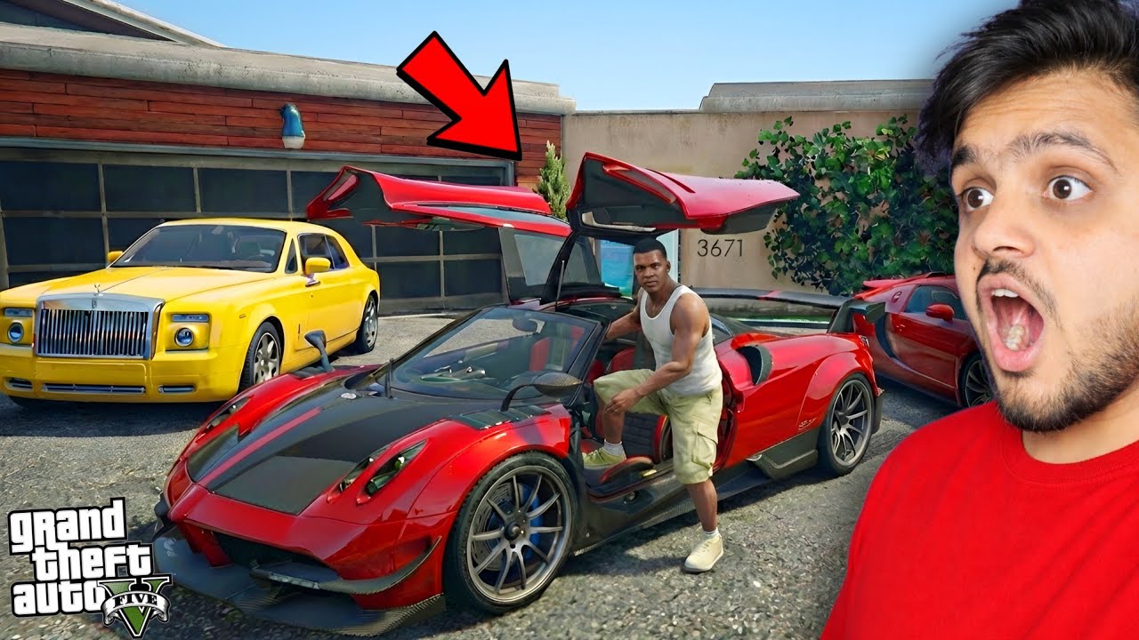 Franklin & Shinchan Stole Michael’s Most Expensive Car 😱 | GTA 5