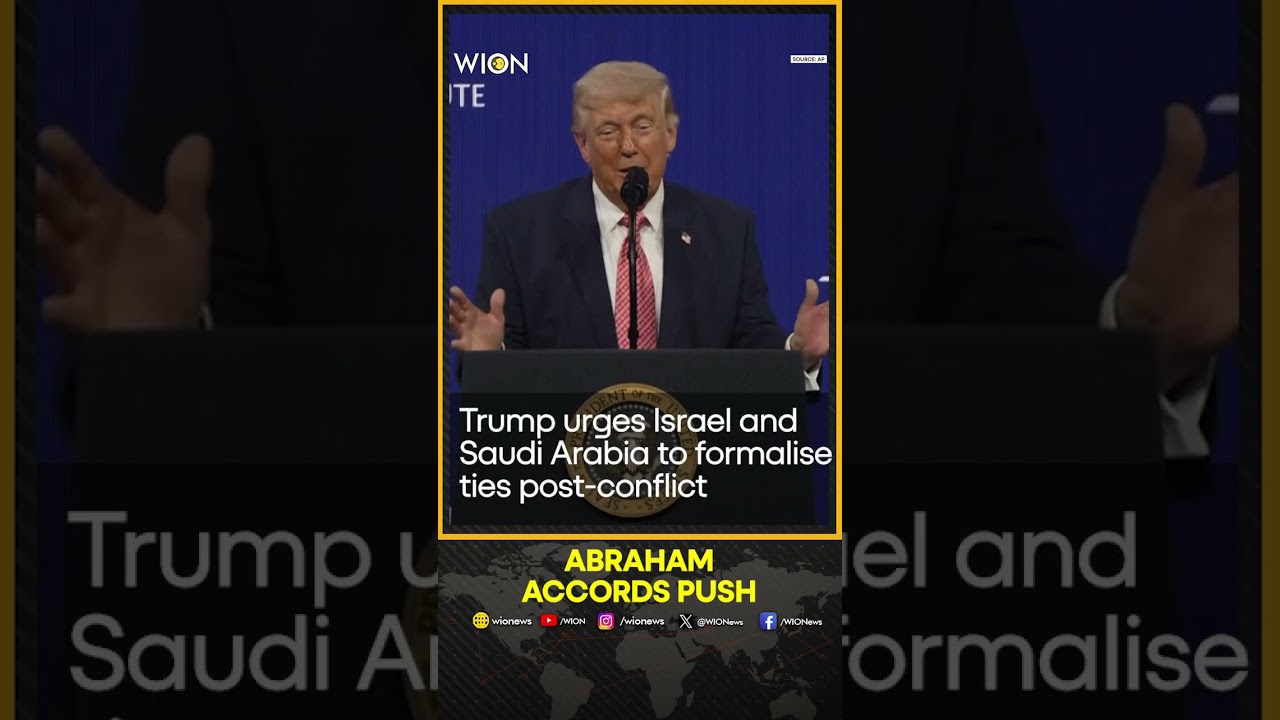 US-Iran War: Trump Pushes Israel-Saudi Normalisation After Iran War, Eyes Abraham Accords | WION