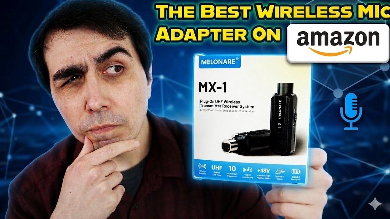Is This The BEST Budget Wireless MIc Adapter? (Melonare MX-1 Review/Demo)