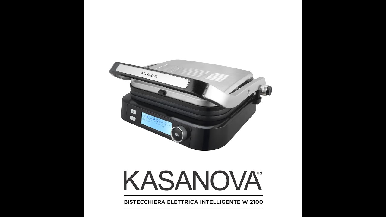 Bistecchiera elettrica intelligente 2100 W