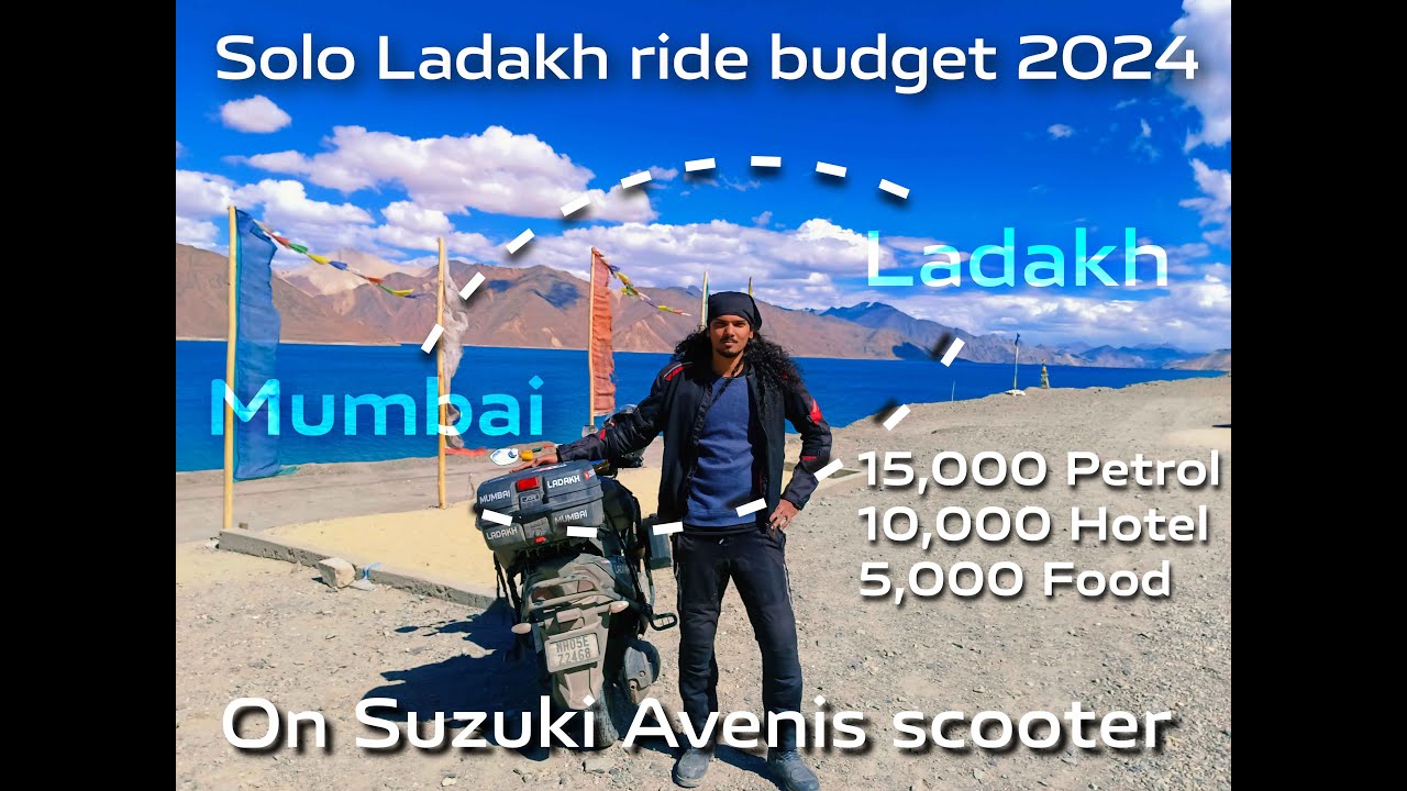 Mumbai to Ladakh ride budget on Suzuki Avenis 2024 #ladakh #ladakhride2024 #mumbai #kalyan #access 