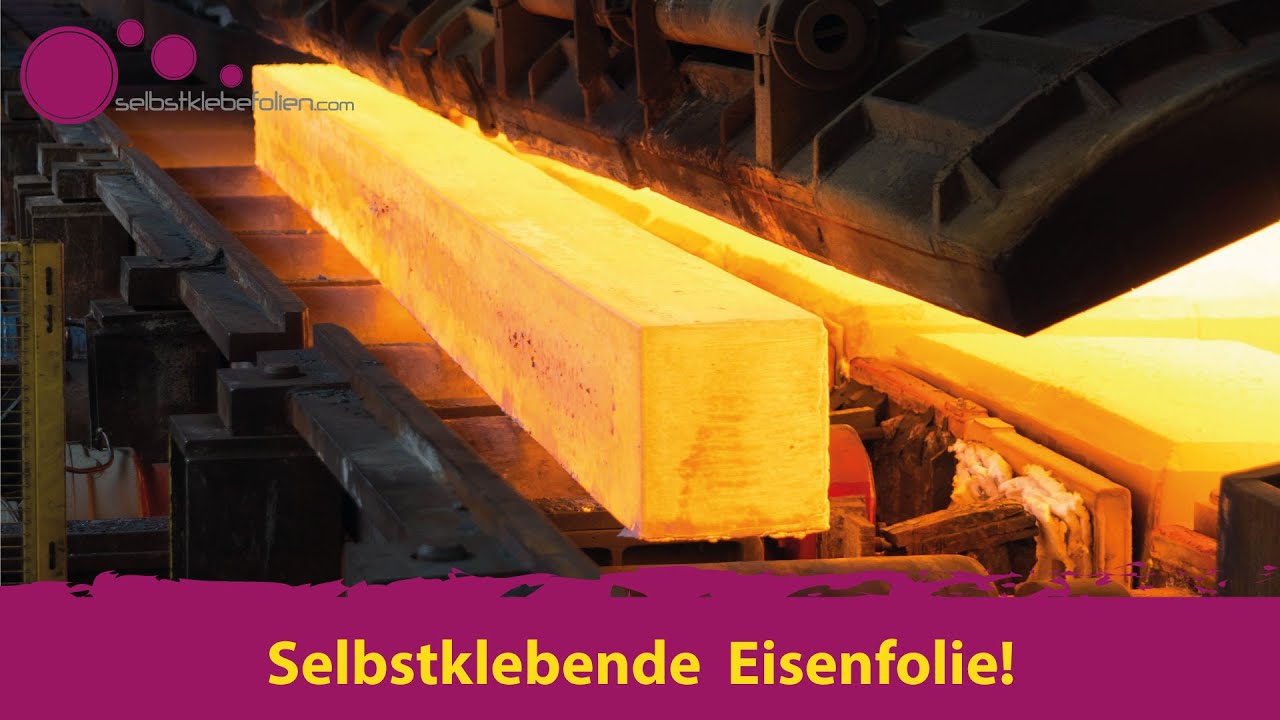 Selbstklebende  Eisenfolie / Ferrofolie ideal f&uuml;r nicht Magnethaftende  Untergr&uuml;de