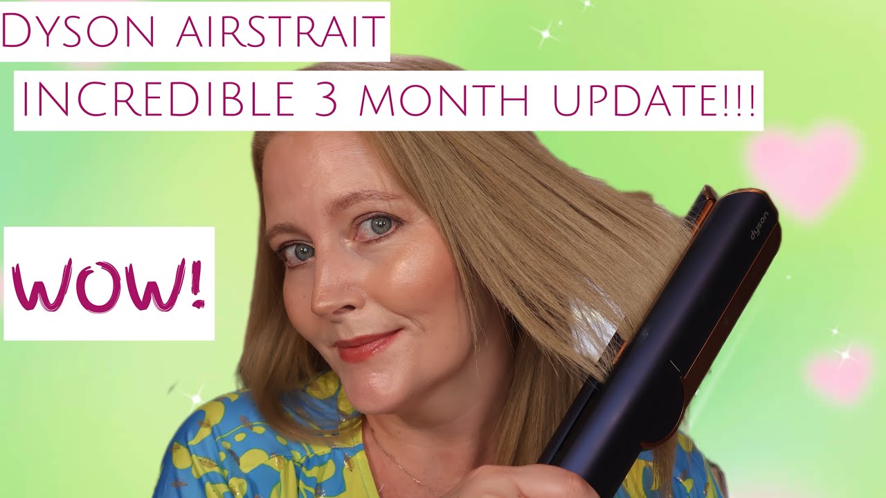 DYSON AIRSTRAIT INCREDIBLE 3 MONTH UPDATE UK - dry, damaged menopausal hair test