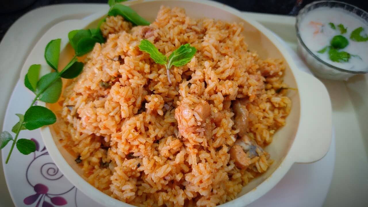Seeraga Samba Chicken Briyani Recipe 🥘😋