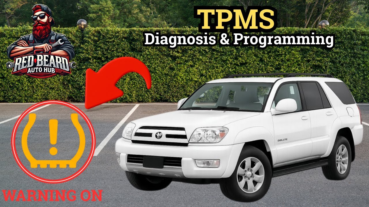 Диагностика и программирование TPMS на Toyota 4Runner | Выход из строя всех датчиков (2003–2009 гг.)