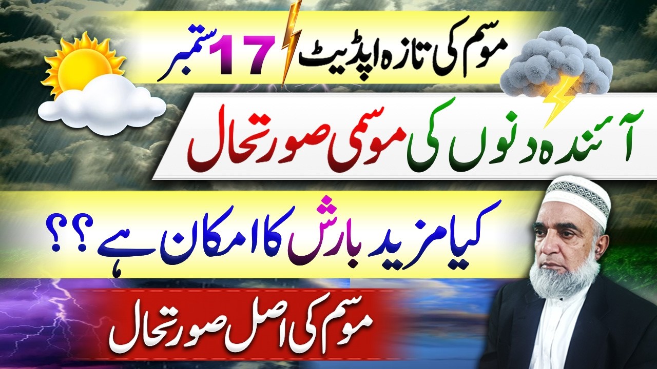 Weather Forecast for Next few days in Pakistan || Crop Reformer