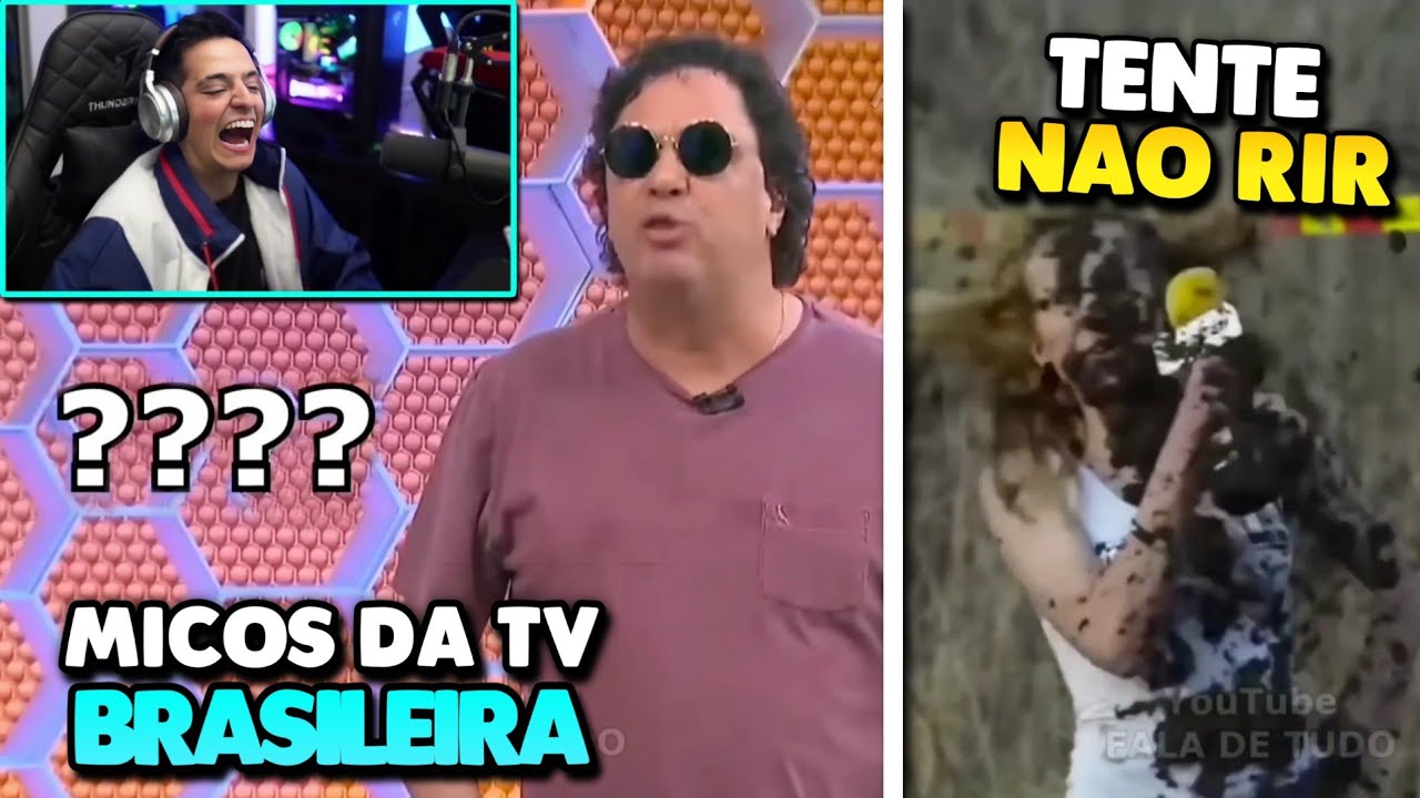 CORINGA REAGINDO AO MAIORES MICOS DA TV BRASILEIRA PARTE 8 | TENTE N&Atilde;O RIR