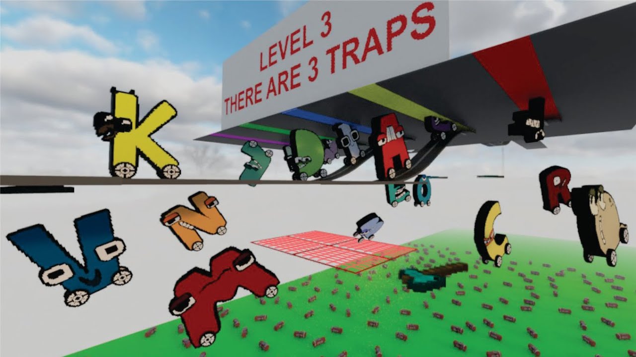 ALPHABET LORE vs COLORS TRAP in Teardown