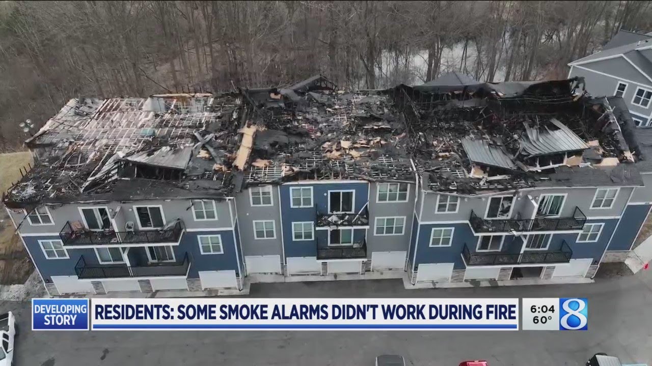 Tenants question why some alarms didn't sound as apartments burned