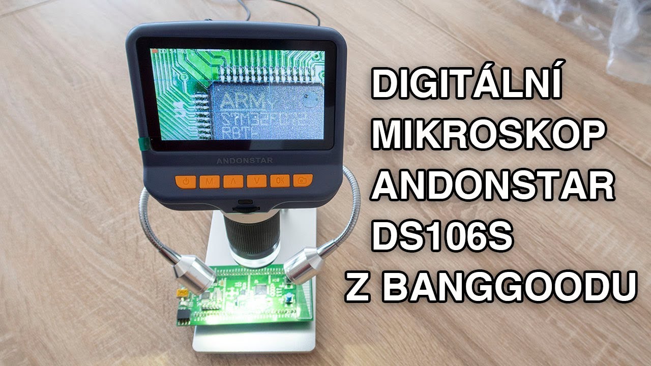 DIGITÁLNÍ MIKROSKOP ANDONSTAR AD106S Z BANGGOODU | Zahradník se baví