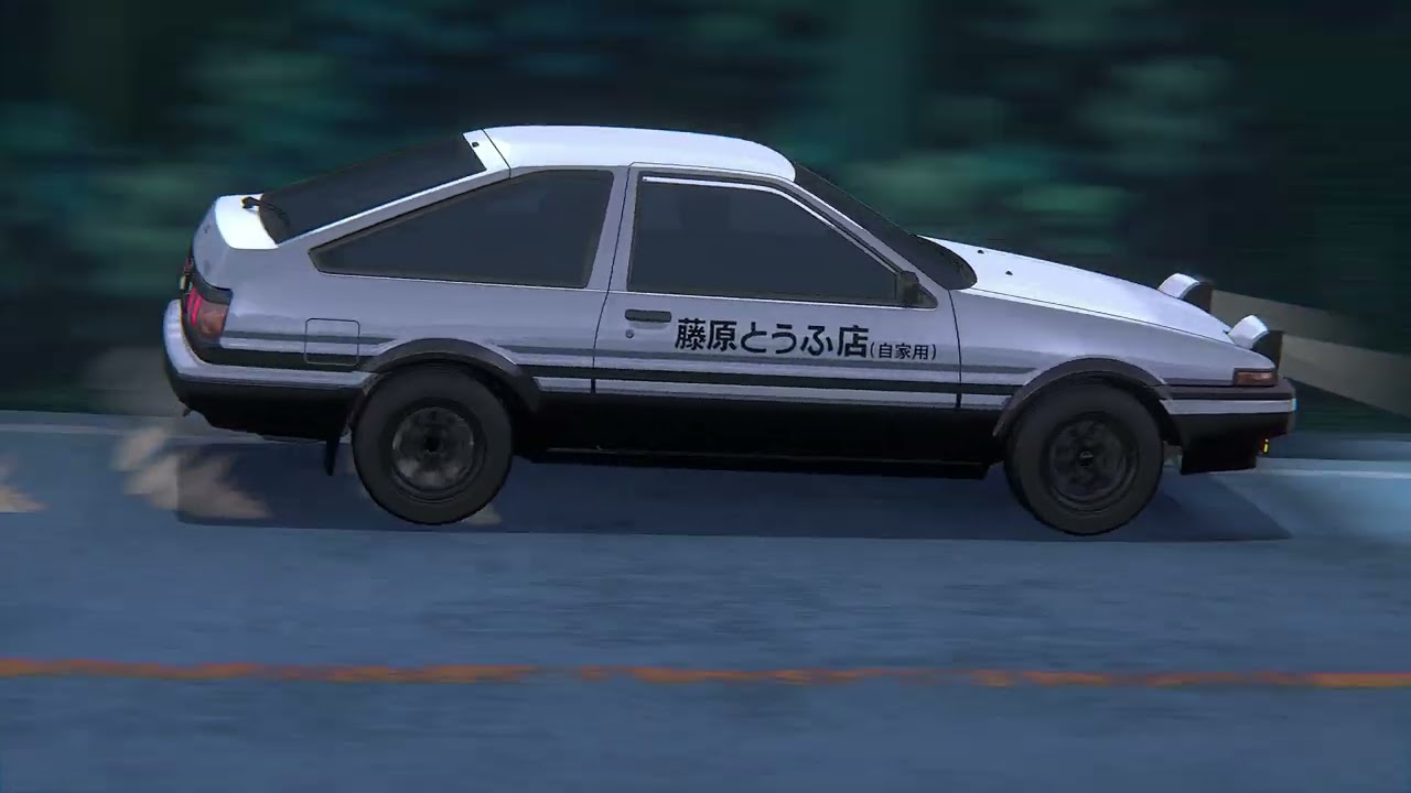 Initial D animation test 2