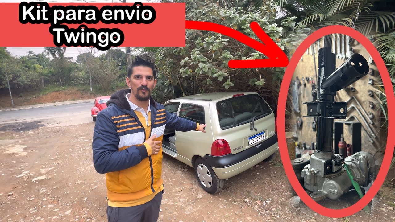 Lançamento!!! Kit direção elétrica para envio renault TWINGO