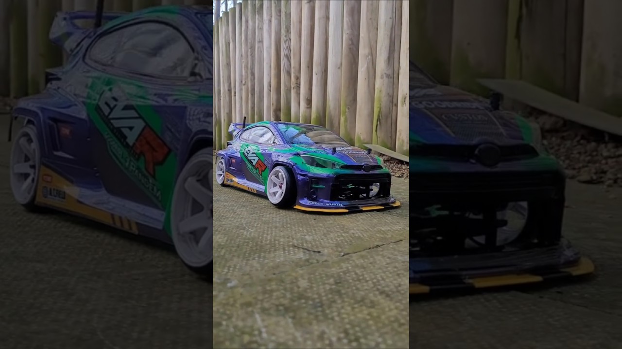 Evangelion Racing RC car in 1/10 scale 