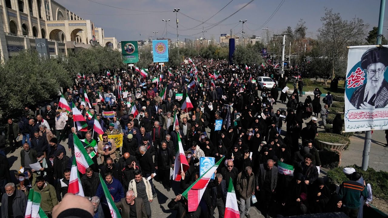 Protests erupt in Iran amid anger over war with US and Israel