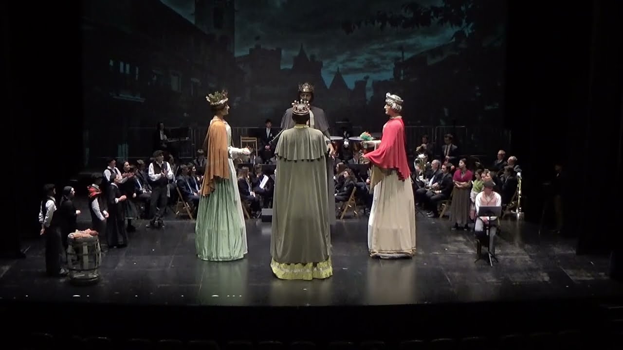 Gaiteros Merindad de Olite. Espectáculo 