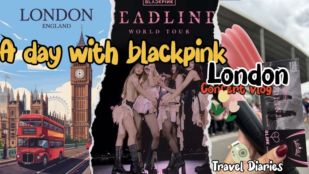 BLACKPINK CONCERT 2025 Experience | Craziest Concert Moments!#ConcertHighlights #Vlog#BlackPink