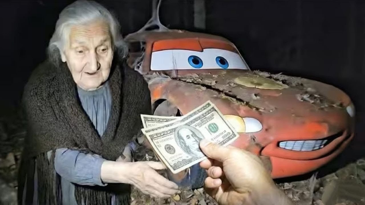 I Bought LIGHTNING MCQUEEN  for ONLY $300! Grandma Sold Me His Abandoned Supercar (Full Restoration)