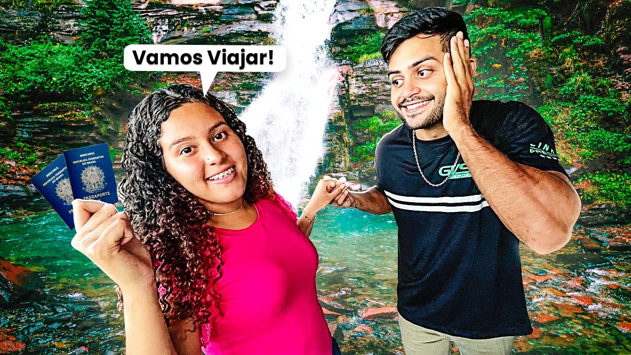 JAMILLY ME CONVIDOU PARA UMA VIAGEM ROM&Acirc;NTICA ❤️