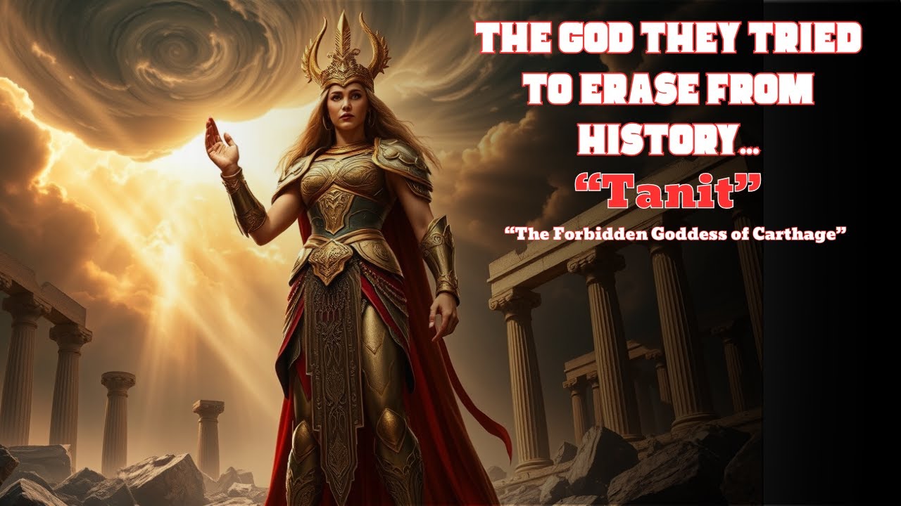 The god they tried to erase from history....| Tanit &ndash; The Forbidden Goddess of Carthage |.