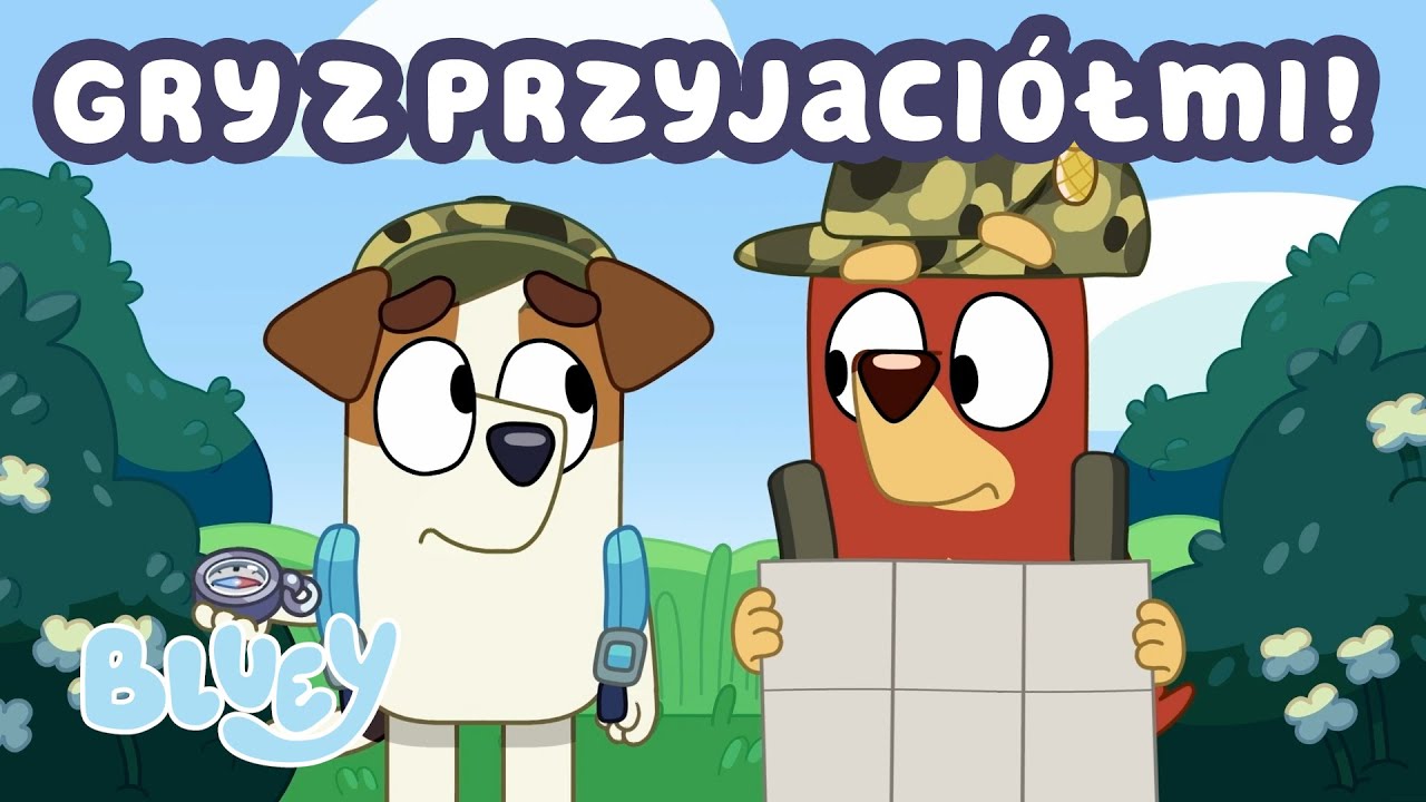 Spędź czas z przyjaciółmi Bluey! 🫂💙 | Blue - oficjalny polski kanał