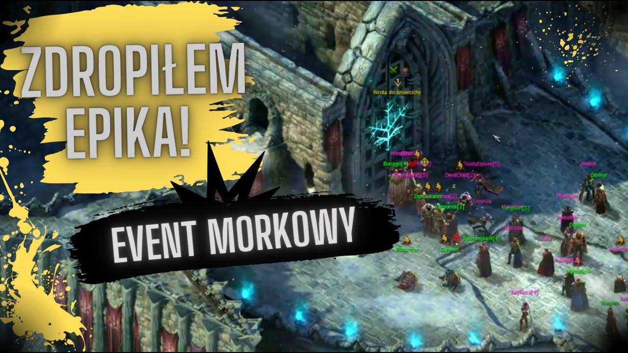 ZDROPIŁEM EPIK! 😱😵 DROPY Z EVENTU MORKOWEGO
