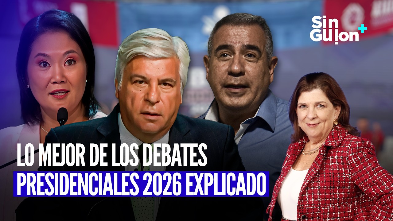 ROSA MAR&Iacute;A PALACIOS ANALIZA LOS DEBATES PRESIDENCIALES | SIN GUION CON ROSA MAR&Iacute;A PALACIOS