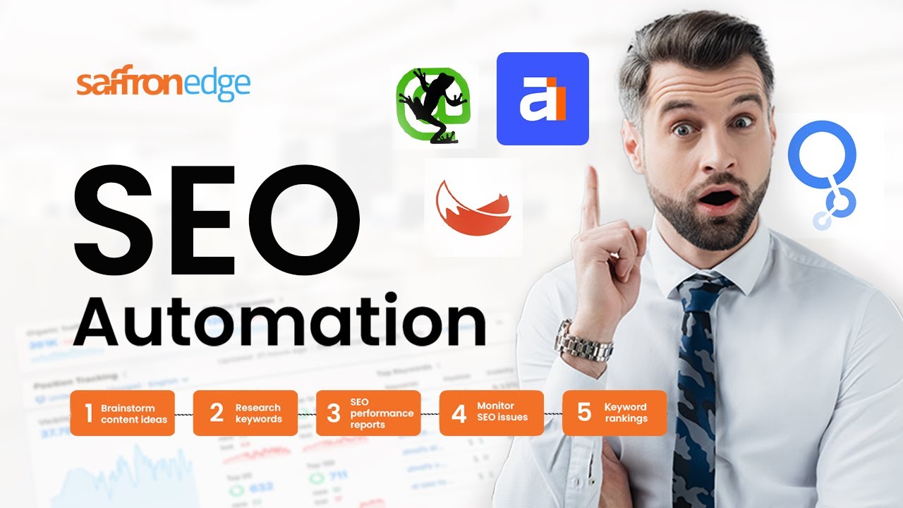 How to do SEO on autopilot with AI? SEO Automation Guide by Saffron Edge