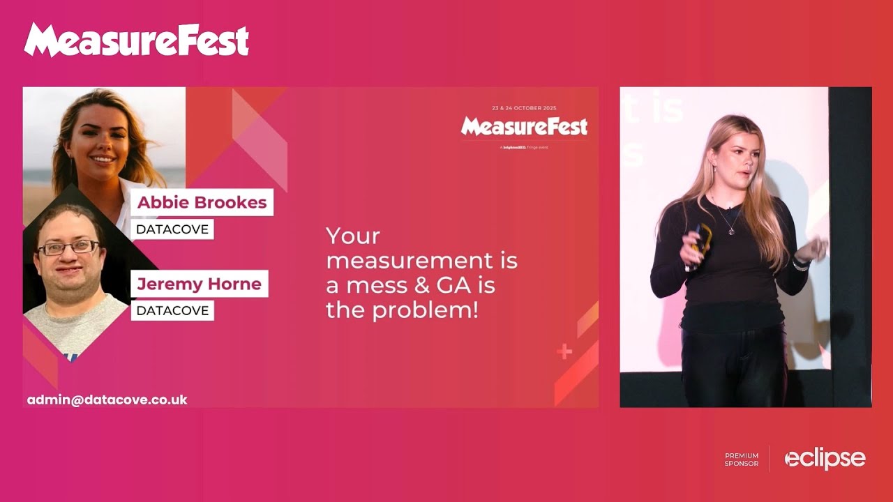 Your measurement is a mess & GA is the problem!- MeasureFest October 2025