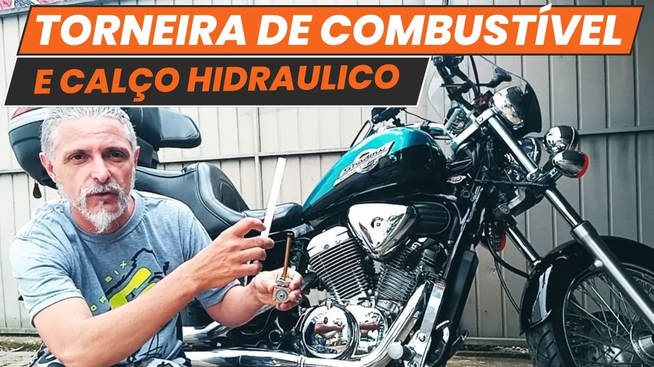 Reparo Torneirinha de combustivel Shadow 600 e Calço Hidráulico Como Consertar ou Evitar Dicas