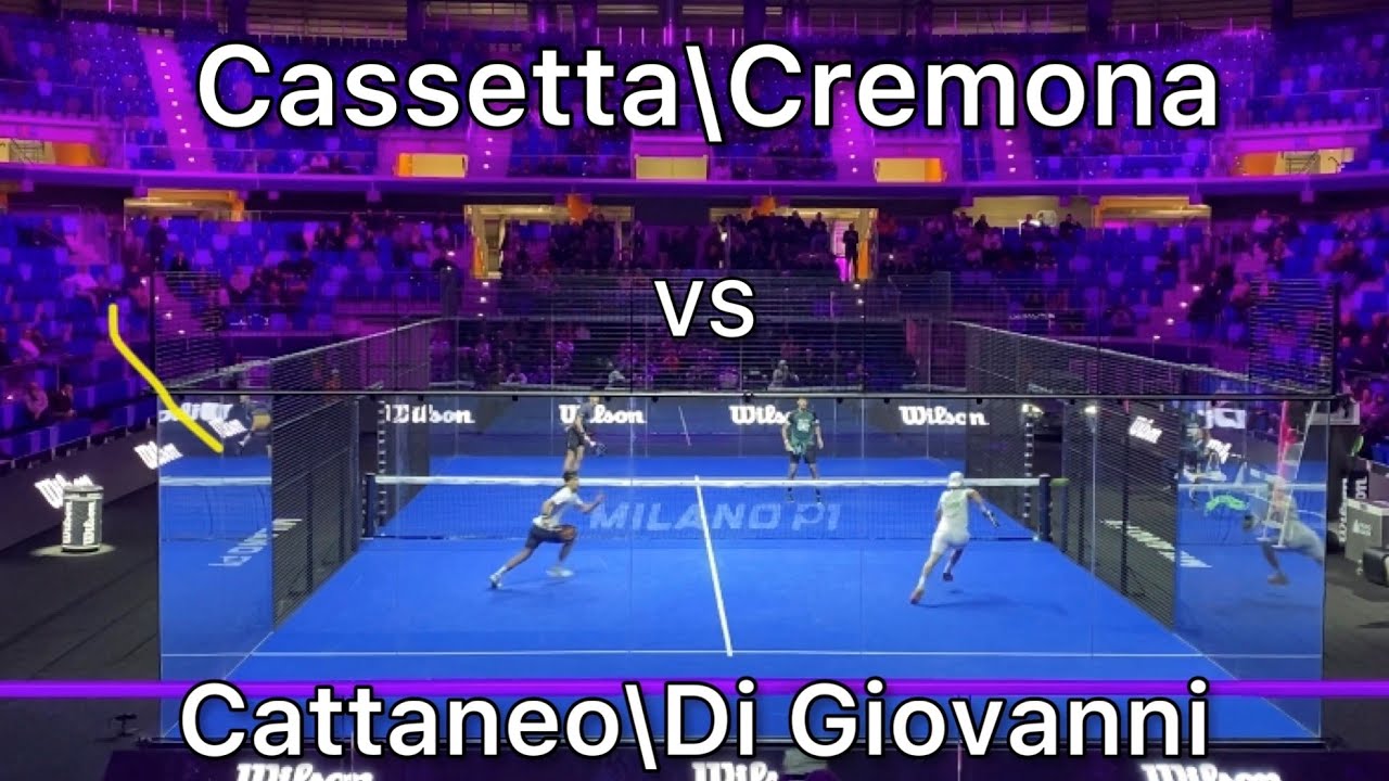 Cassetta\Cremona vs Cattaneo\Di Giovanni 6-3 6-3 - 1st Round Premier Milano 2022