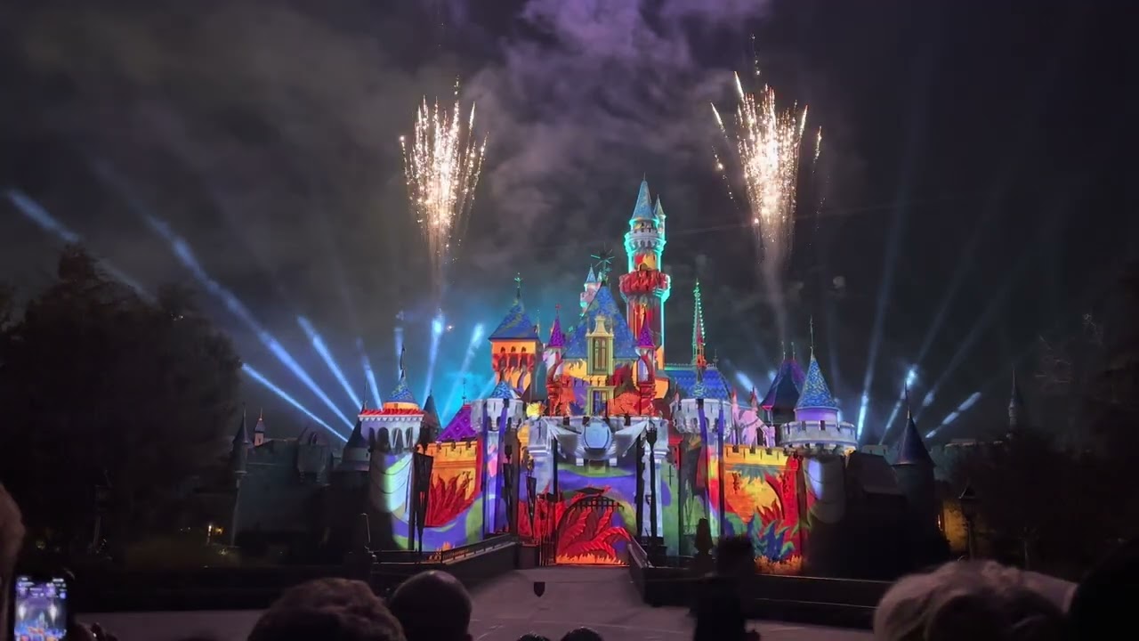 New Wondrous Journey with Fireworks Disneyland 4k 60fps