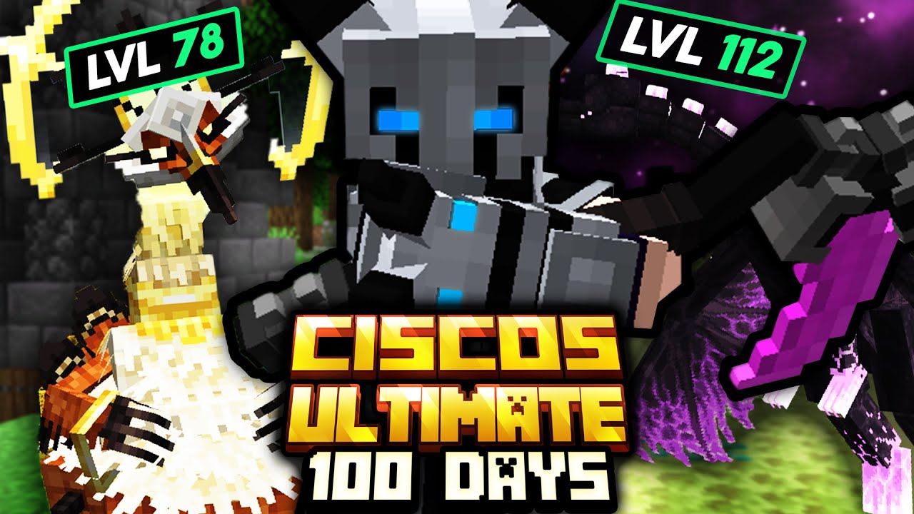 I Survived 100 Days in MEDIVAL MINECRAFT CISCOS ULTIMATE...