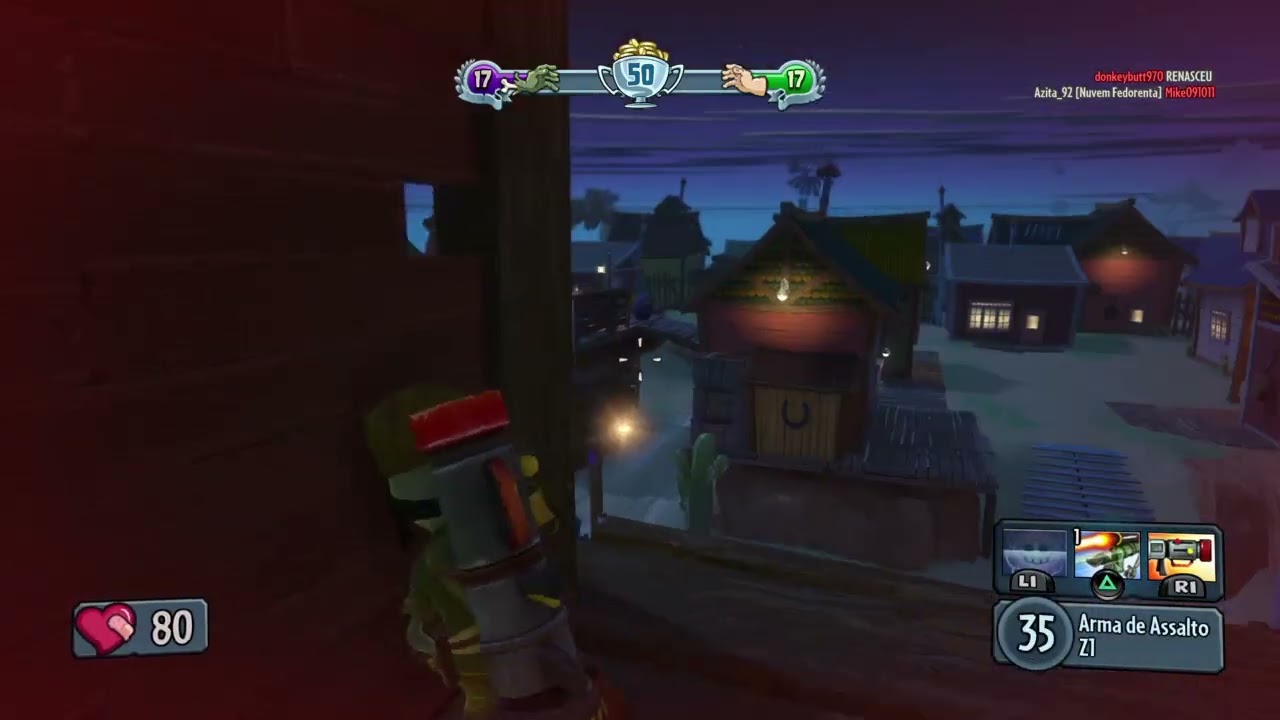 PVZ GW1 Derrubadas em Equipe (EP. 267) PS4