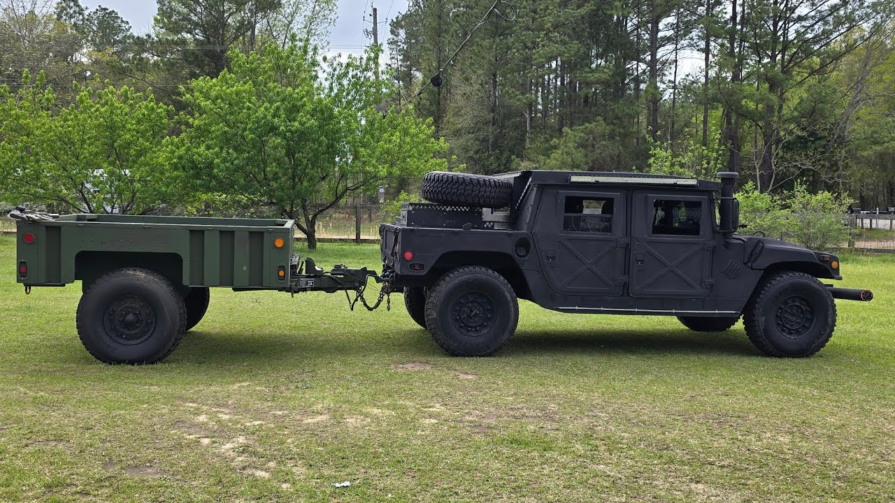 I GOT A $10,000 MILITARY TRAILER FOR $1000! #MILITARY #ARMY #NAVY