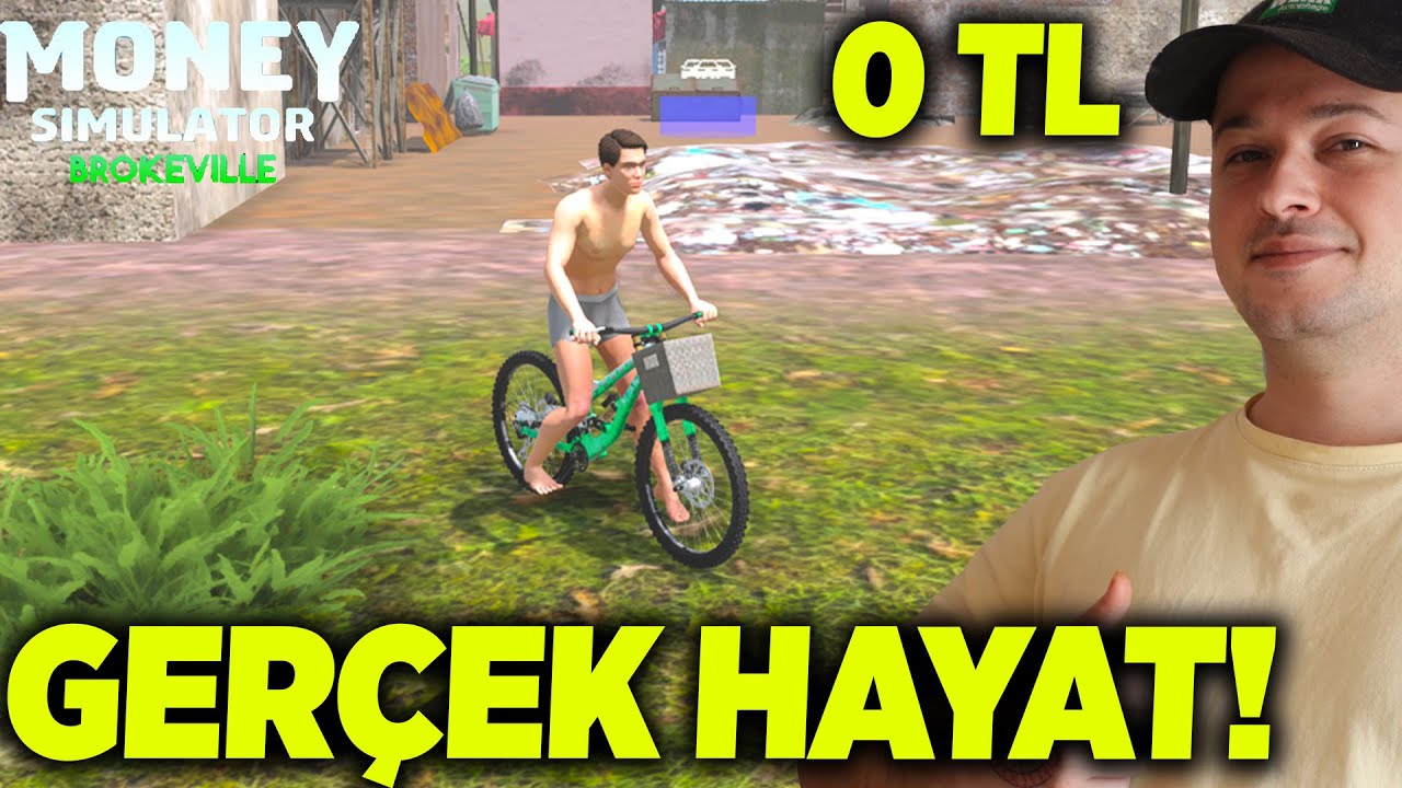 SIFIR TL İLE ZENGİN OLUYORUZ! GERÇEK HAYAT SİMULATOR! Money Simulator Brokeville #1