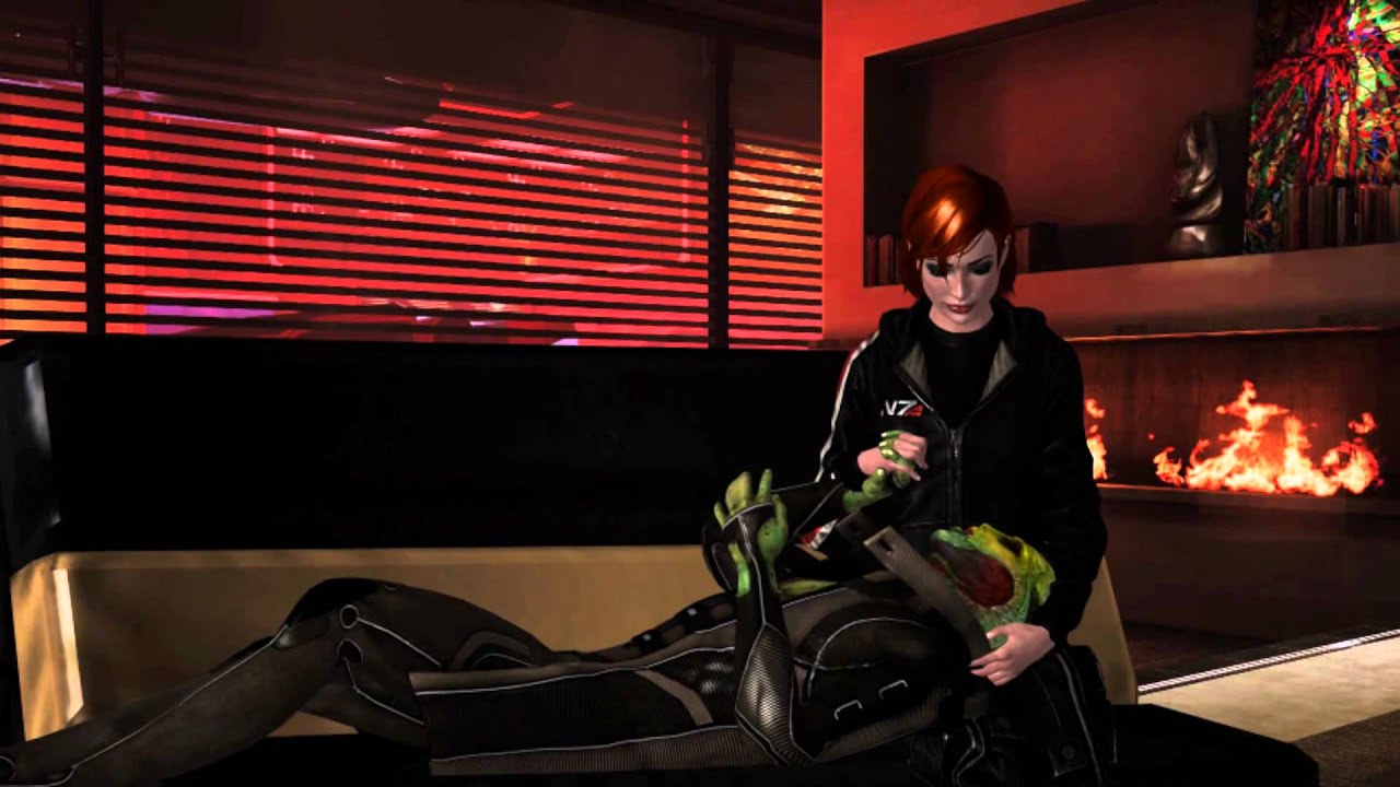 Thane and Femshep Romance Tribute 2 (Mass Effect) - Right Here