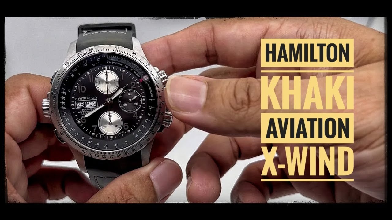 ПОСМОТРИТЕ, прежде чем КУПИТЬ: Hamilton Khaki X Wind H77616533 полный обзор #hamilton