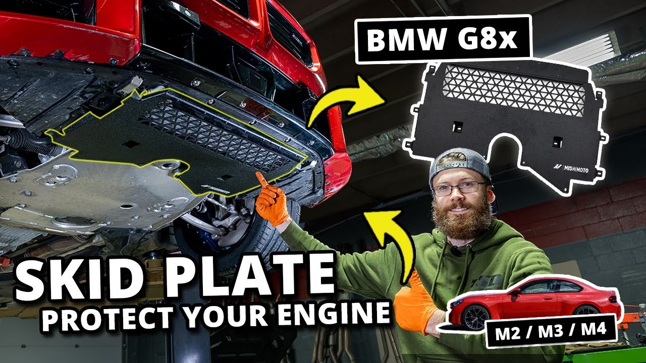 Не садитесь за руль своего современного BMW без этого мода — установка защитной пластины Mishimot...