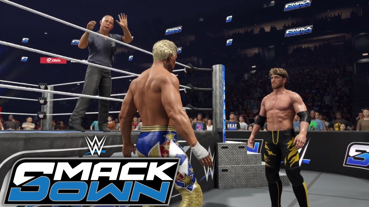 WWE 2K25 - Cody Rhodes Counters Logan Paul's Annoyance At Ringside - Smackdown 23/1/2026