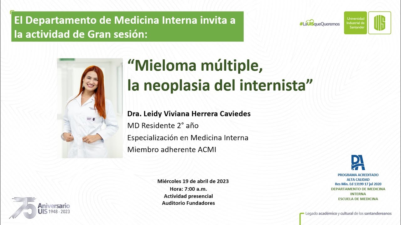 Mieloma multiple  La neoplasia del internista
