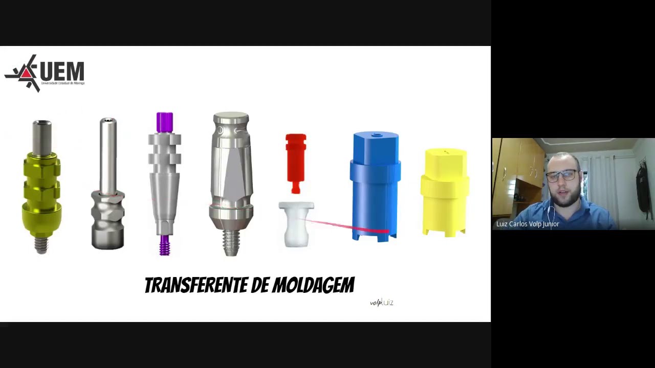 Aula de moldagem em Prótese Sobre Implante