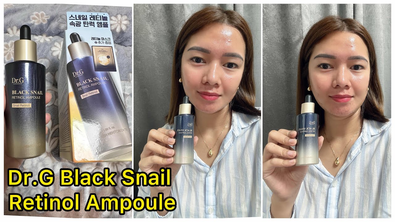 Dr.G Black Snail Retinol Ampoule 
